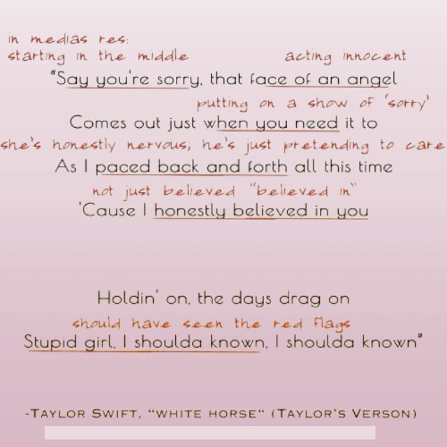 White Horse Meaning: Line by Line